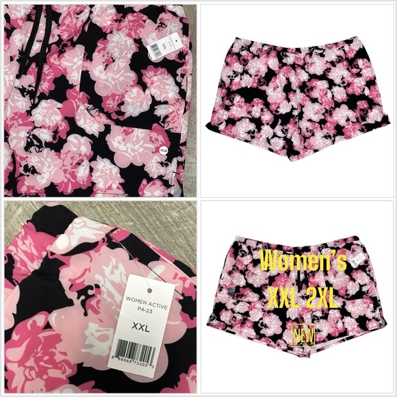 Dip XXL 2XL Swim Shorts Hybrid Trunks Boxers Roses Swimwear Boardshort Pockets - Picture 1 of 9